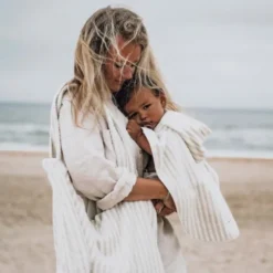 Koeka Playa Badponcho - Maat 74/80 - Sand