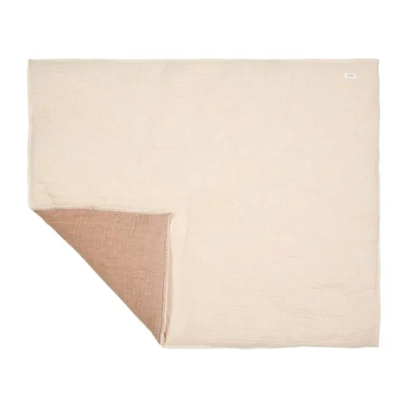 Koeka Rivoli Boxkleed – 75 x 95 cm – White / Caffe