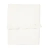 Koeka Ruffle Wieglaken Warm White 80 x 100 cm