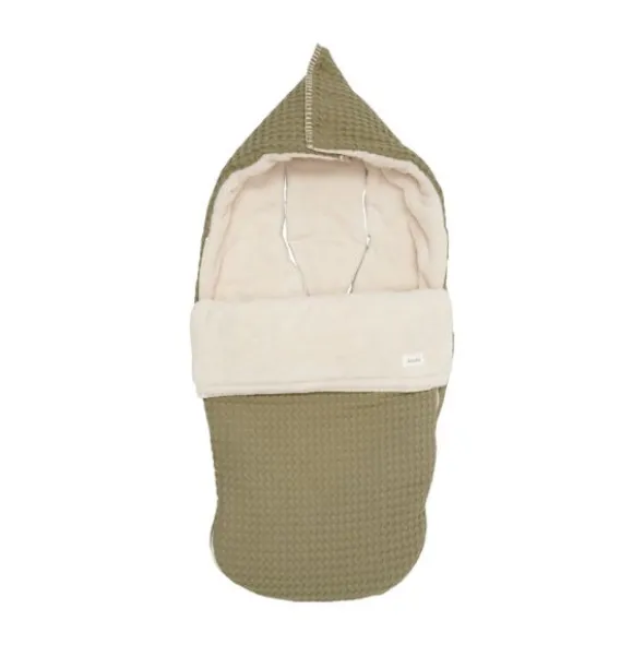 Koeka Wafel Oslo Voetenzak Buggy - Teddy - Moss