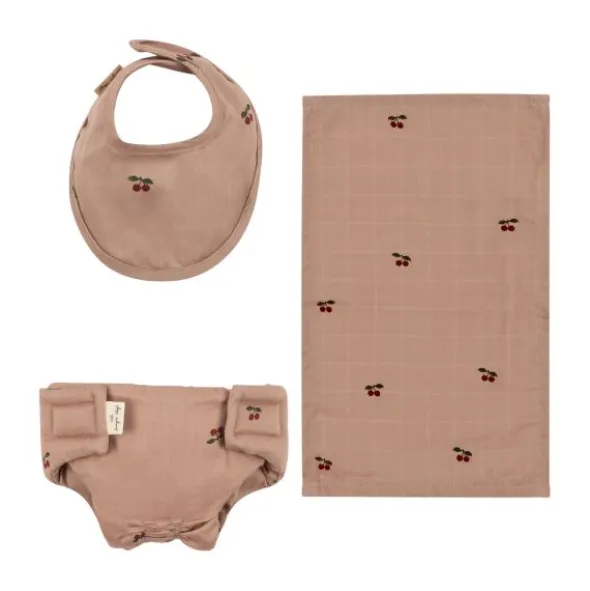 Konges Sløjd Poppenverzorgingsset - Cherry Blush
