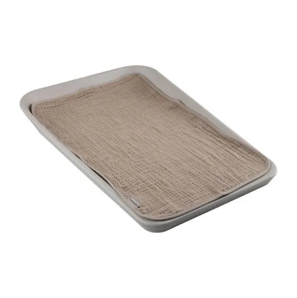 Leander Hydrofiele Doeken Organic Muslin - 2 Stuks - Cappuccino / Mocca