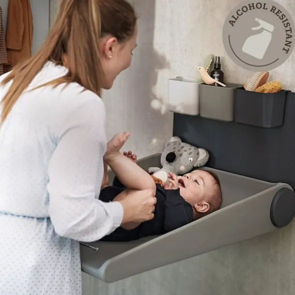 Leander Wally Wandcommode Dusty Grey