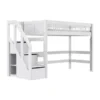 LIFETIME Breeze Hoogslaper Met Trapkast - Wit