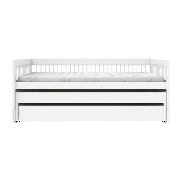 LifeTime Breeze Kajuitbed – Logeerbed en bedlade – Luxe lattenbodem