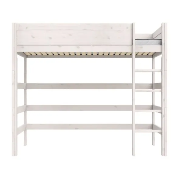 Life Time Hoogslaper Premium - White Wash - 177 cm - 120 cm<