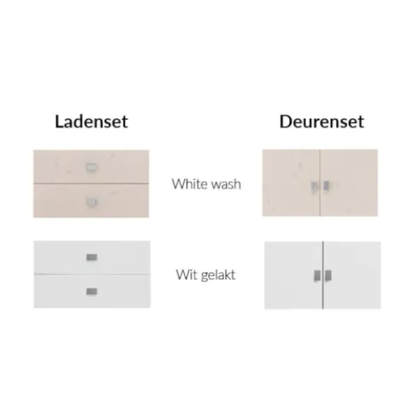 LIFETIME Kidsrooms Boekenkast 1-Vak Whitewash