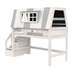 LIFETIME Kidsrooms Halfhoogslaper - My Hangout / Premium White-Wash