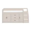 LIFETIME Kidsrooms Halfhoogslaper All-In-One Luxe Whitewash