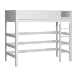 LIFETIME Kidsrooms Hoogslaper Rechte Trap Whitewash