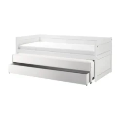 LIFETIME Kidsrooms Kajuitbed Met Logeerbed Wit Gelakt incl. Rolbodem