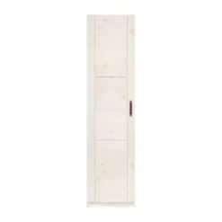 LIFETIME Kidsrooms Kledingkast - Whitewash - 50 cm - 1 Deur