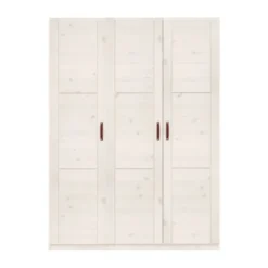 LIFETIME Kidsrooms Kledingkast 3-Deurs - White Wash
