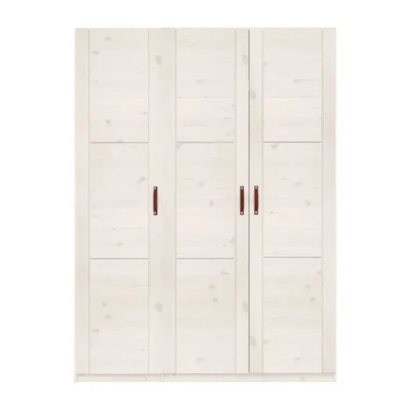 LIFETIME Kidsrooms Kledingkast 3-Deurs - White Wash