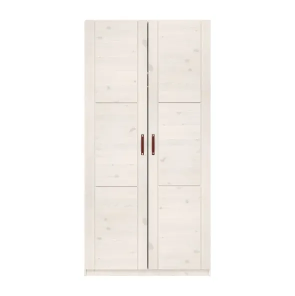 LIFETIME Kidsrooms Kledingkast 2-Deurs - White Wash
