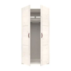 LIFETIME Kidsrooms Kledingkast 2-Deurs - White Wash