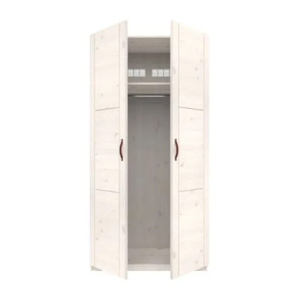 LIFETIME Kidsrooms Kledingkast 2-Deurs - White Wash