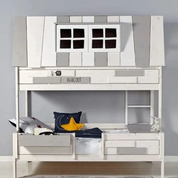 LIFETIME Kidsrooms My Hangout Huisbed - White Wash