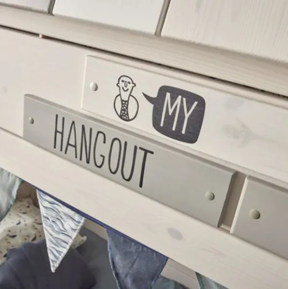 LIFETIME Kidsrooms My Hangout Stapelbed - Premium Rolbodem - White Wash
