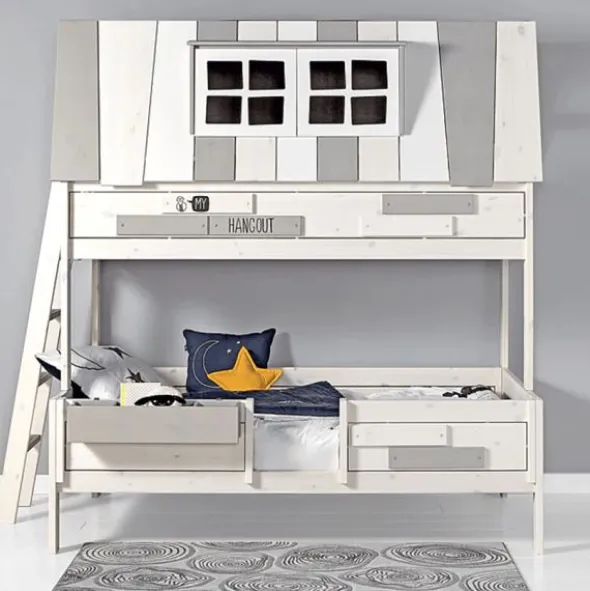 LIFETIME Kidsrooms My Hangout Stapelbed - White Wash