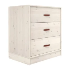 LIFETIME Kidsrooms Opbergkast - All-In-One - 3 Laden - White-Wash
