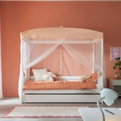 LIFETIME Kidsrooms Original Hemelbed - Deluxe - 120 x 200 cm - Wit