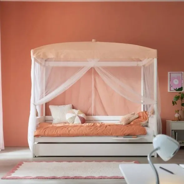 LIFETIME Kidsrooms Original Hemelbed - Deluxe - 120 x 200 cm - Wit