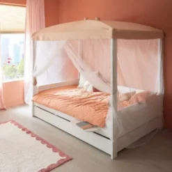 LIFETIME Kidsrooms Original Hemelbed - Premium - 120 x 200 cm - Wit