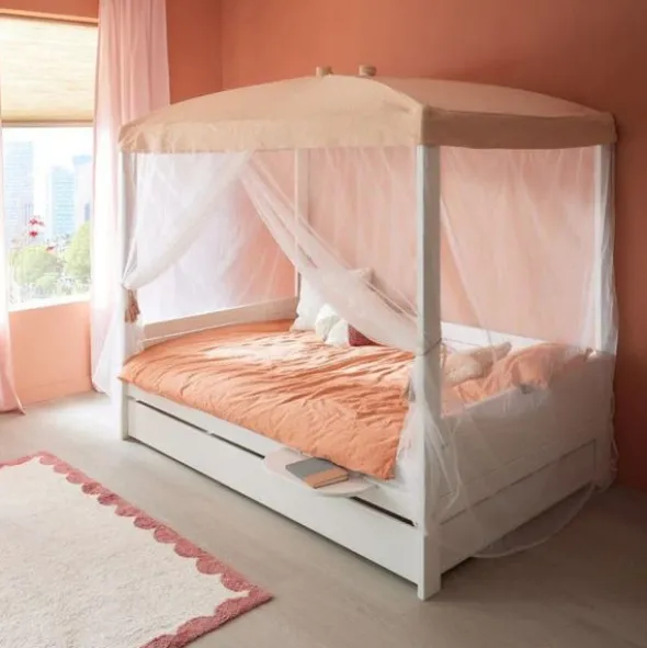 LIFETIME Kidsrooms Original Hemelbed - Premium - 120 x 200 cm - Wit