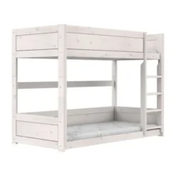 LIFETIME Kidsrooms Original Stapelbed Laag - White Wash