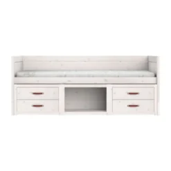 LIFETIME Kidsrooms Original Kajuitbed Met Opberging - White Wash