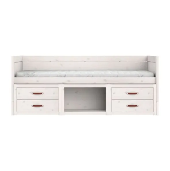 LIFETIME Kidsrooms Original Kajuitbed Met Opberging - White Wash