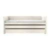 LIFETIME Kidsrooms Original Kajuitbed Met Logeerbed - White Wash