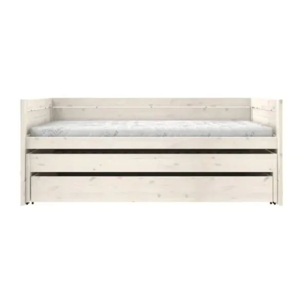 LIFETIME Kidsrooms Original Kajuitbed Met Logeerbed - White Wash