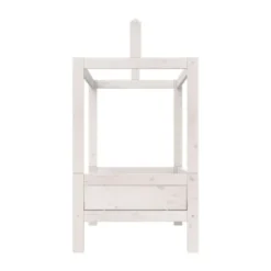 LIFETIME Kidsrooms Original Bed + Dakframe - Premium Rolbodem - White Wash