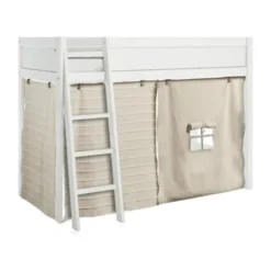 LIFETIME Kidsrooms Speelgordijn Hoogslaper 152 cm - Essence - Naturel