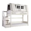 Life Time Laag Stapelbed My Hangout - White Wash - Luxe Lattenbodem