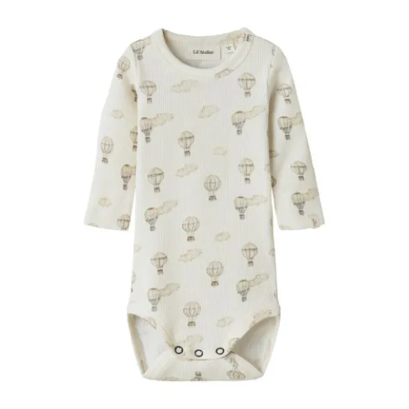Lil' Atelier Air Balloon Romper - Mt. 68 - Turtledove