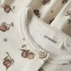 Lil Atelier Apple Midi Jurk - Mt. 56 - Turtledove