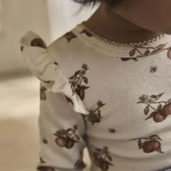 Lil Atelier Apple Midi Jurk - Mt. 56 - Turtledove