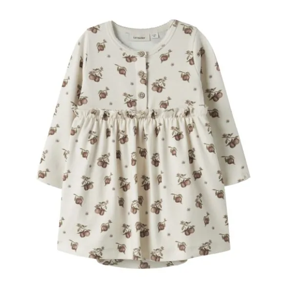 Lil Atelier Apple Midi Jurk - Mt. 56 - Turtledove