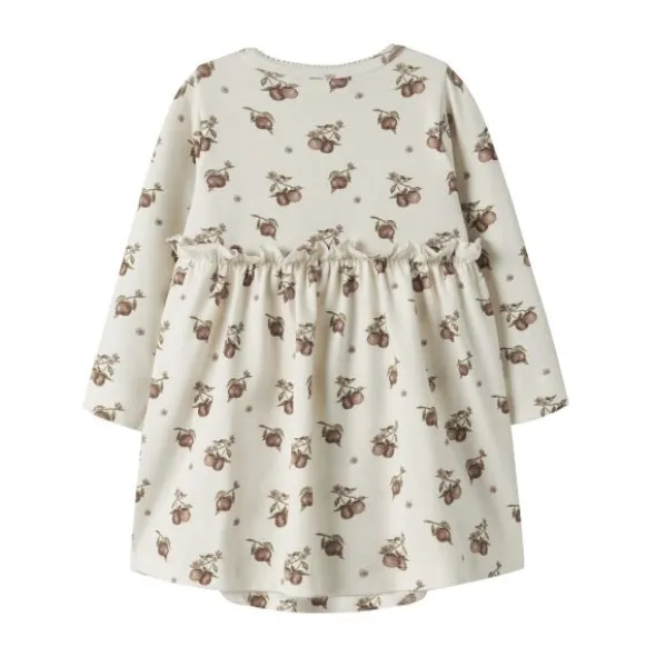 Lil Atelier Apple Midi Jurk - Mt. 56 - Turtledove
