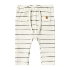 Lil' Atelier Broek - Gestreept - Mt. 56 - Coconut Milk