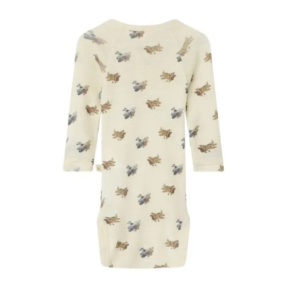 Lil' Atelier Detail Romper - Mt. 68 - Turtledove Melange