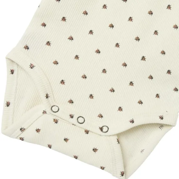 Lil' Atelier Ladybug Romper - Mt. 56 - Turtledove