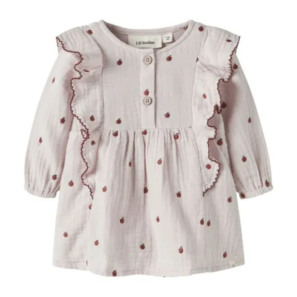 Lil Atelier Midi Jurk - Mt. 56 - Hushed Violet