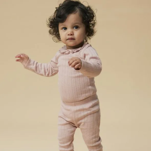 Lil' Atelier Romper - Mt. 56 - Misty Rose