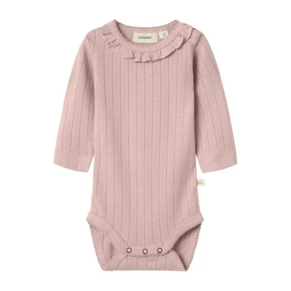 Lil' Atelier Romper - Mt. 56 - Misty Rose