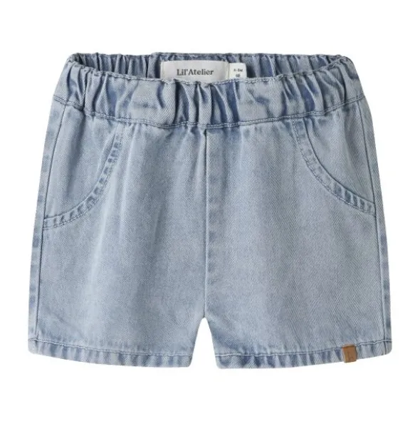 Lil' Atelier Short - Medium Blue Denim - Maat 56