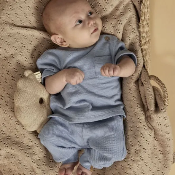 Lil' Atelier Sweatshirt - Dusty Blue - Maat 56